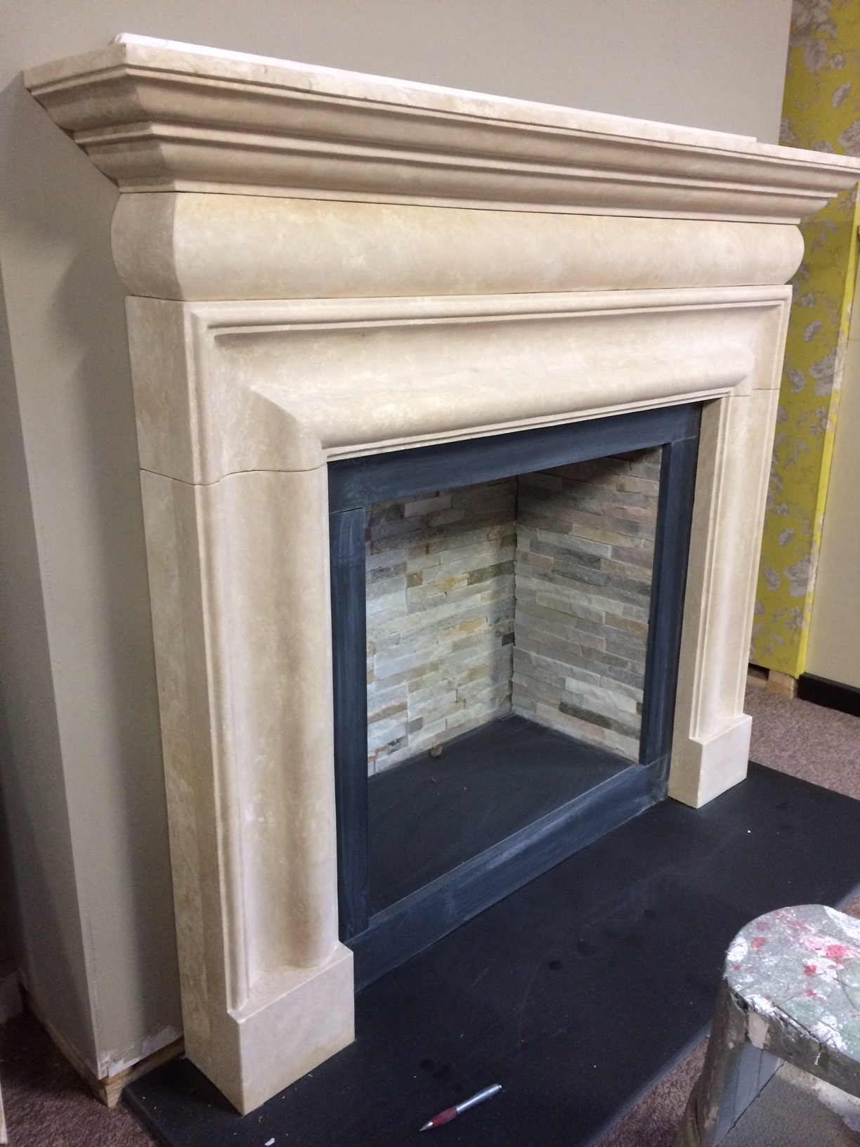 Pembroke Mantel Stone Fireplaces For Sale In Galway Ireland