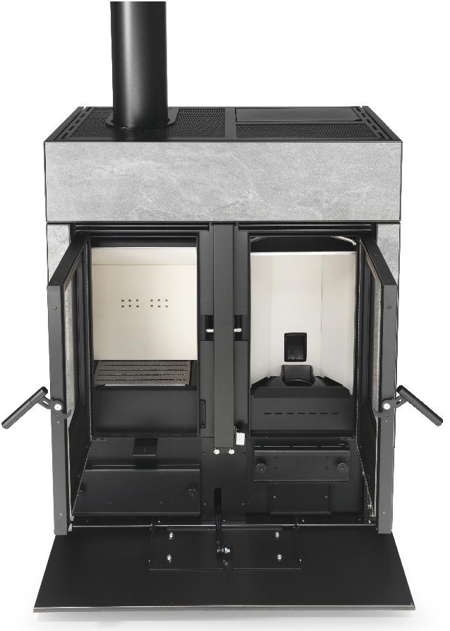 Dual Air Hybrid Stove - Pellet / Woodburner