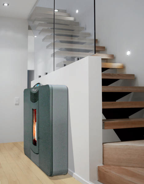 Donata 16B Boiler Slimline pellet stove
